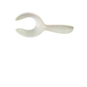 Tupperware Hard Boiled Egg Lifter Scoop Light Grey Beige Speckled